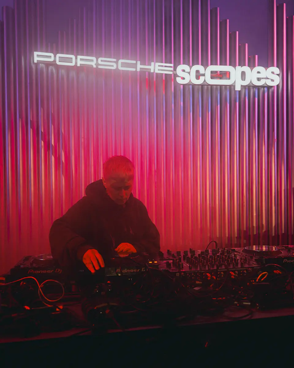 DJ set at Porsche SCOPES