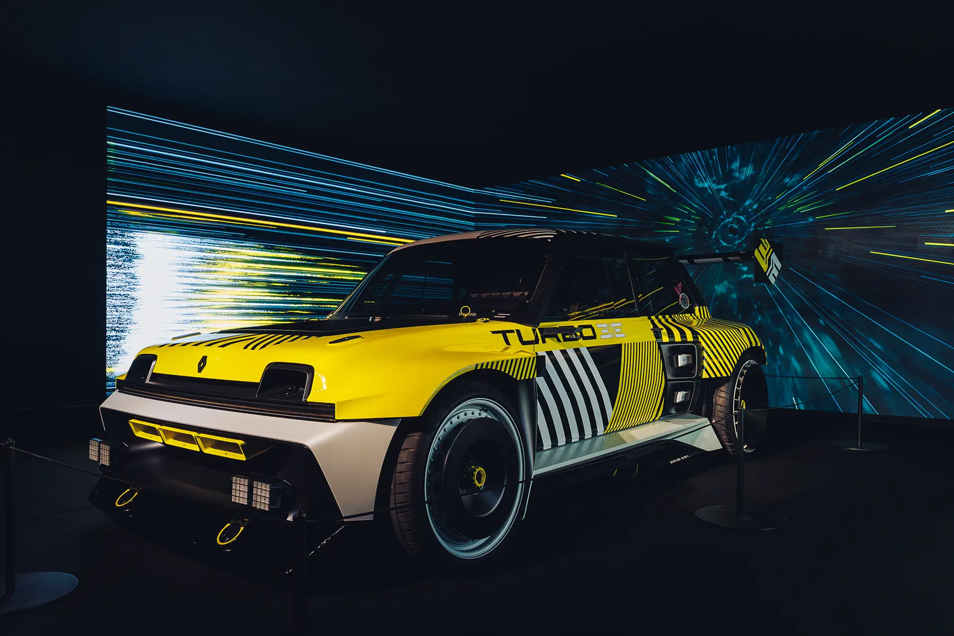 Renault 5 Turbo 3E, displayed at MAISON5